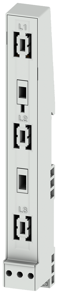 ADAPTADOR CALHA DE SUPORTE DIN PARA MÓDULO DE FUSÍVEIS 3RM1 8US17160RK00 SIEMENS