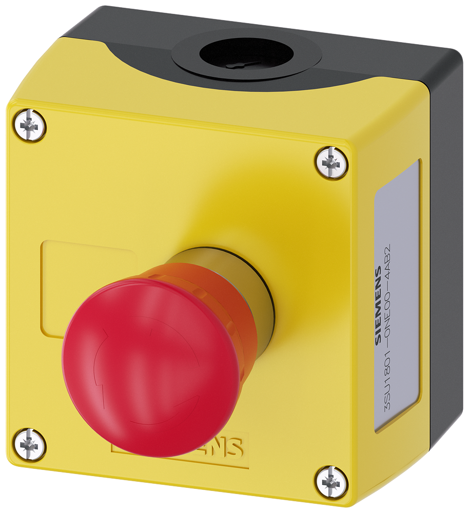 [Imagem do produto CARCAÇA PARA APARELHO DE COMANDO, 22MM, REDONDA 3SU18010NE004AB2 SIEMENS]