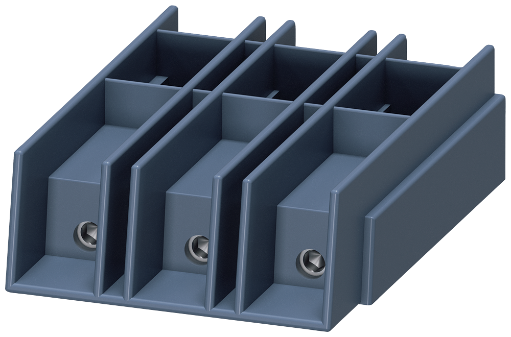 [Imagem BLOCO DE TERMINAIS TIPO E, DISTÂNCIAS DE ISOLAMENTO E LINHAS DE FUGA ELEVADAS 3RT29464GA07 SIEMENS]
