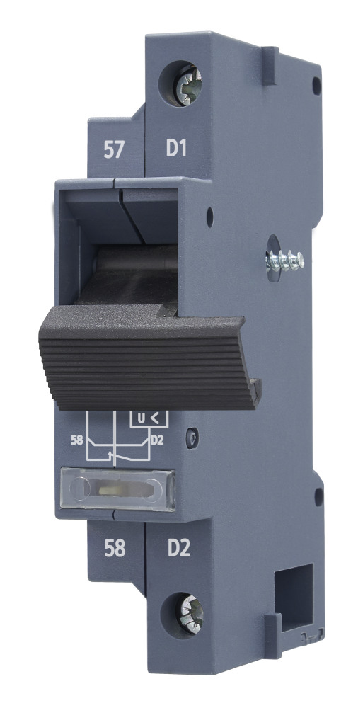 BOBINA DE SUBTENSÃO 400 V CA 50 HZ COM CONTATOS AUXILIARES ADIANTADOS COM 3MV91320AB37 SIEMENS