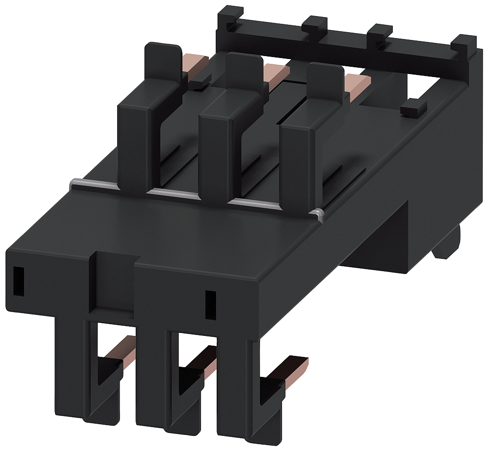 [Imagem ELEMENTO DE CONEXÃO ELÉTRICO E MECÂNICO PARA 3RV2021 E 3RW3.2, 3RW402 3RA29212GA00 SIEMENS]