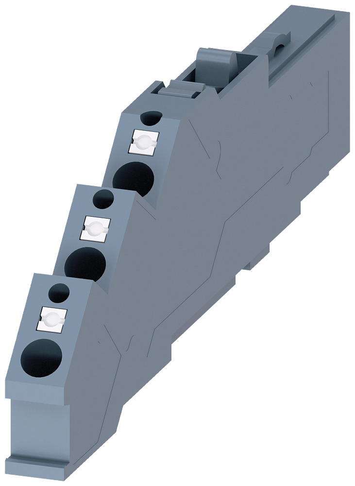 [Imagem CONECTOR DE CORRENTE AUXILIAR PARA DISJUNTOR OU QUADRO-GUIA, PUSH-IN ACESSÓRIOS 3VW90110AB11 SIEMENS]