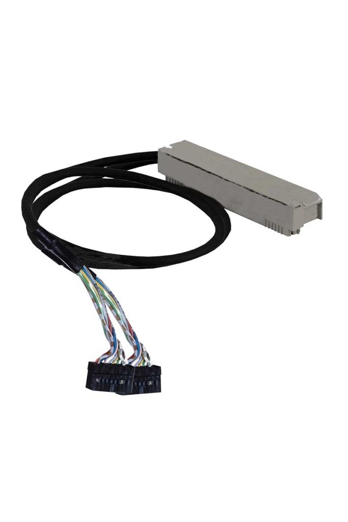 [Imagem CABO DE INTERFACE MODICON QUANTUM 32 CANAIS 3 METROS ABFM32H301 SCHNEIDER]