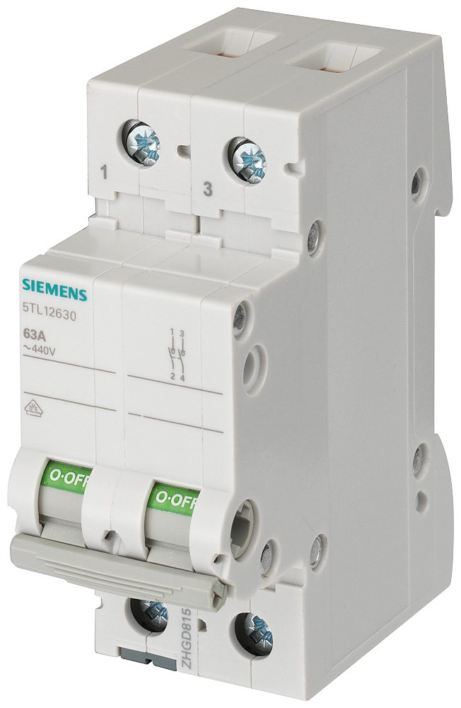 [Imagem SECC. 2P 40A 5TL12400 SIEMENS]