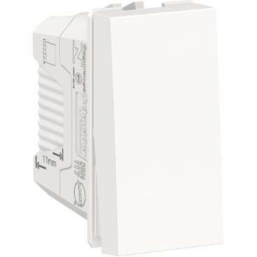 [Imagem MÓDULO PULSADOR 10A 250V BRANCO ORION S70110604 SCHNEIDER]