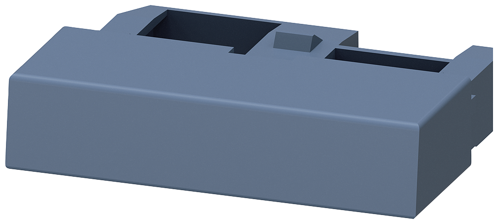 [Imagem do produto CAPA PARA CONTATO DISJUNTOR MOTOR S00-S3 3RV29010H SIEMENS]