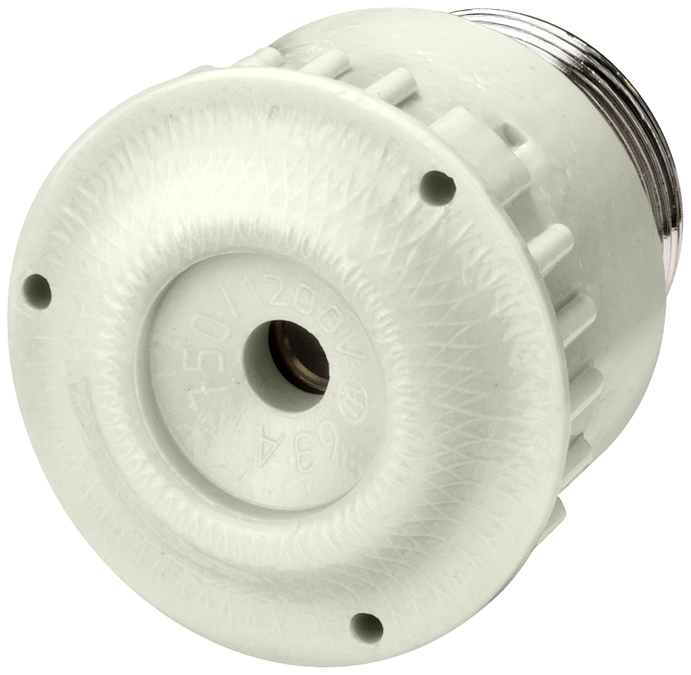 TAMPA ROSCADA DIAZED DIII 63A CA CC 750 V CERÂMICA PARA BASE 5SF4 230 5SH1161 SIEMENS