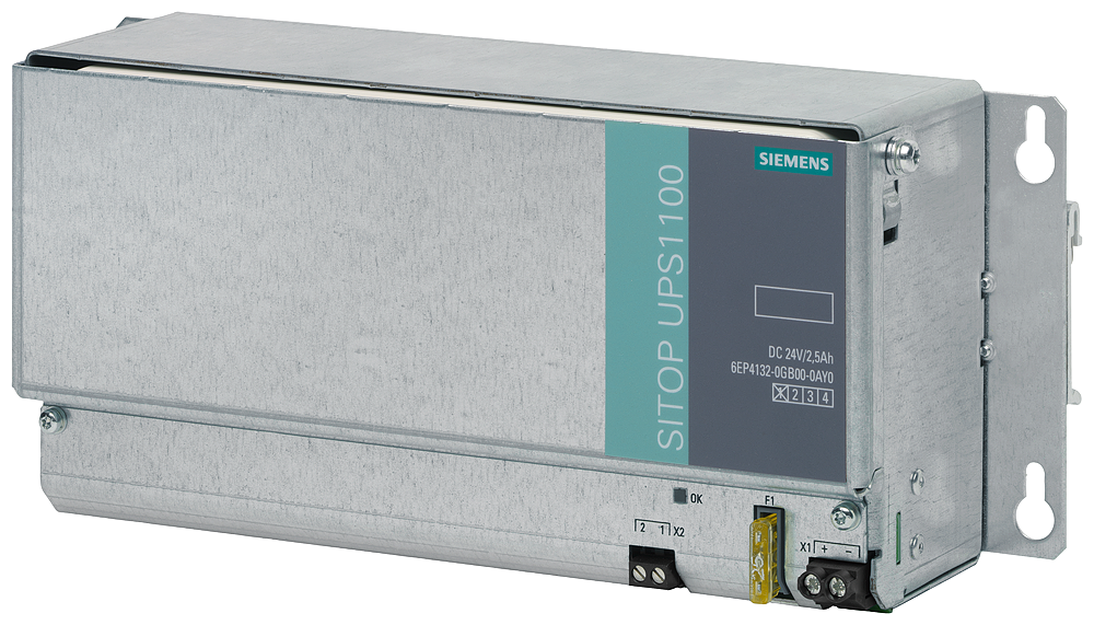 [Imagem UPS1100: MOD. BATERIA 24V/2,5 AH EXT. ºC 6EP41320GB000AY0 SIEMENS]