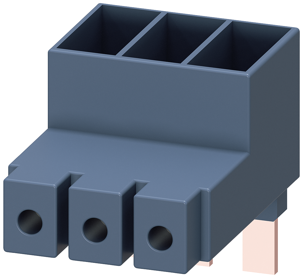 TERMINAL DE ALIMENTAÇÃO DE 3 FASES PARA BARRAS COLETORAS DE 3 FASES PARA COMB 3RV29355E-ZX90 SIEMENS