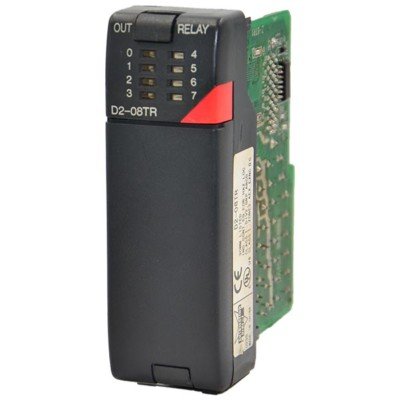 [Imagem do produto MÓDULO DE SAÍDA DE RELÉ 8P 6-24 VCC/6-240 VCA D2-08TR DIRECT LOGIC]