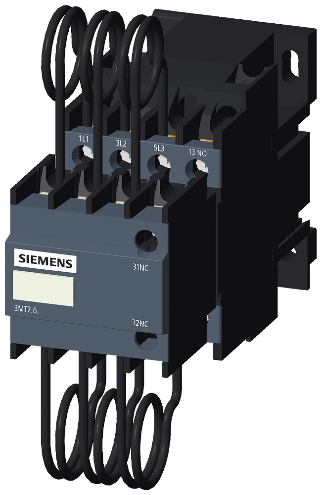 [Imagem CONTATOR AC6B: 7,5KVAR 1NA+1NF 240V 3MT70007JA116AP2 SIEMENS]