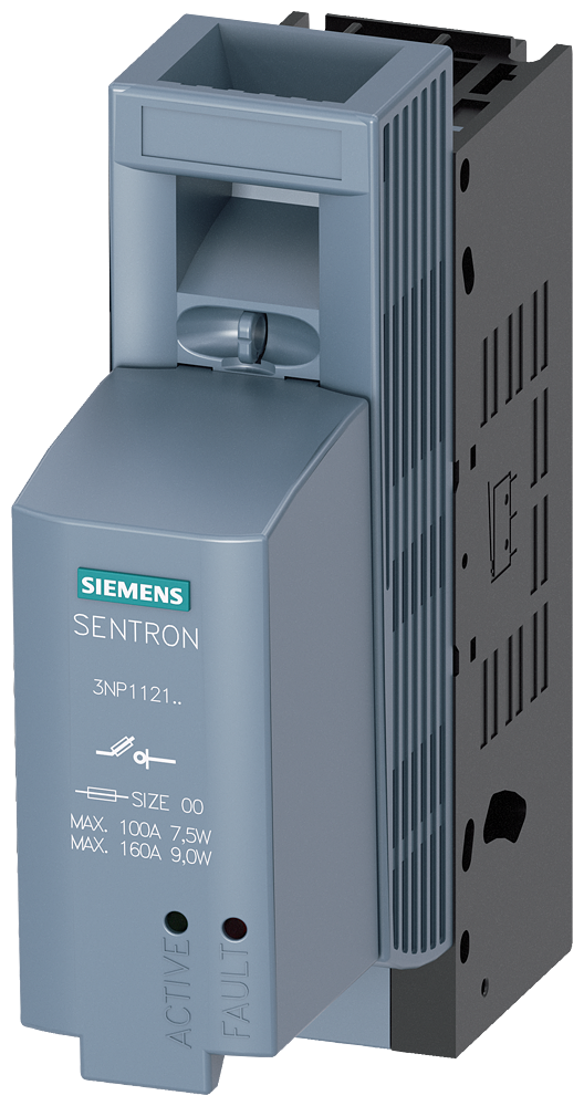 SECCIONADORA-FUSÍVEL SOB CARGA 3NP1 DE 1 POLO NH000 160 A 3NP11211CA24 SIEMENS