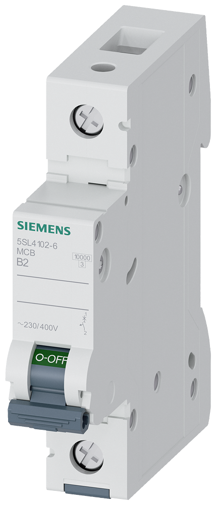 DISJUNTOR DE POTÊNCIA 230/400 V 10 KA 1 POLO B 2A 5SL41026 SIEMENS
