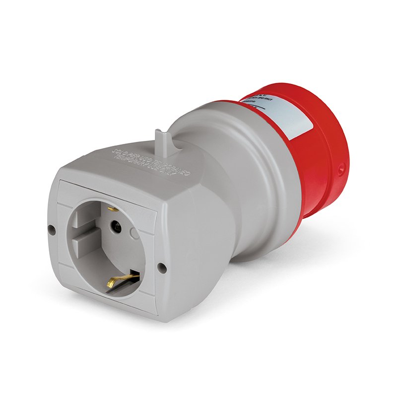 [Imagem do produto ADAPTADOR IEC309 5P - DOMÉSTICO ALEMÃO 610.573 SCAME]