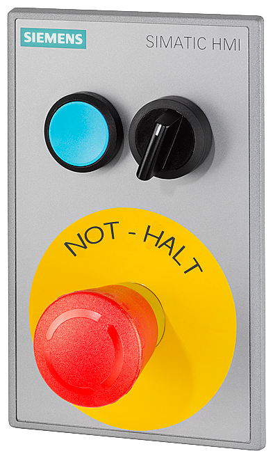 [Imagem SIMATIC KP8 - TAMPA FRONTA LISA 6AV36883XY383AX0 SIEMENS]