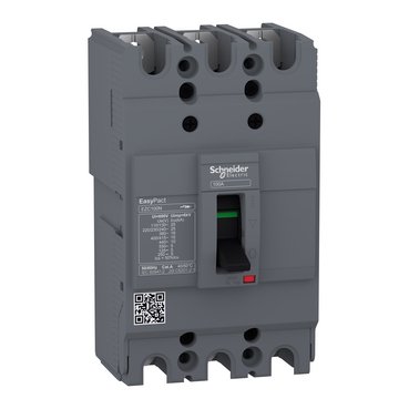 [Imagem do produto DISJUNTOR CAIXA MOLDADA 20A 3P EZC100N EZC100N3020 SCHNEIDER]