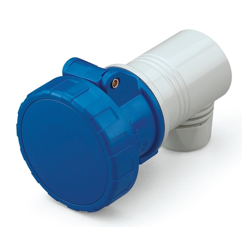 [Imagem do produto TOMADA DE EMBUTIR 90° 2P+T 32A 6H EUREKA 326.3243 SCAME]