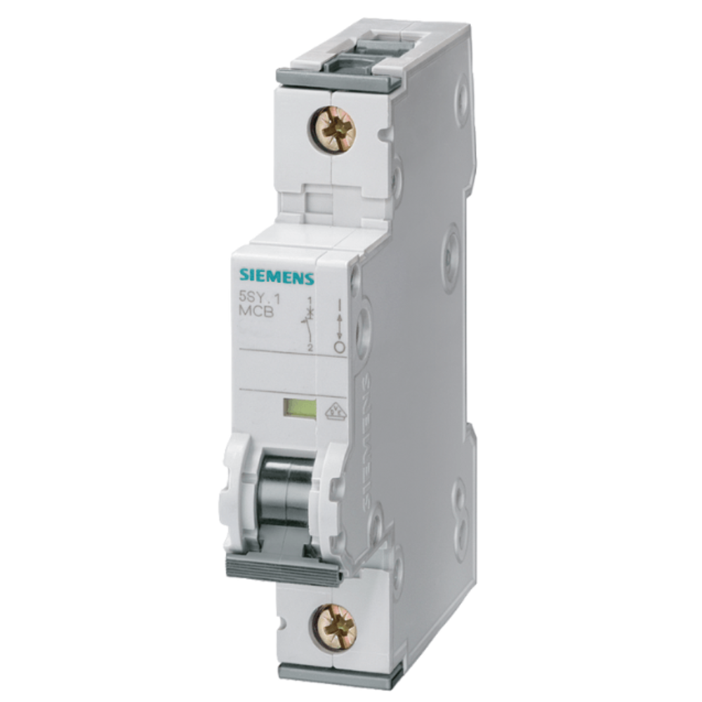 [Imagem DISJUNTOR MINI MONOPOLAR 6KA 10A 230/400V 50/60HZ 5SY61107 SIEMENS]