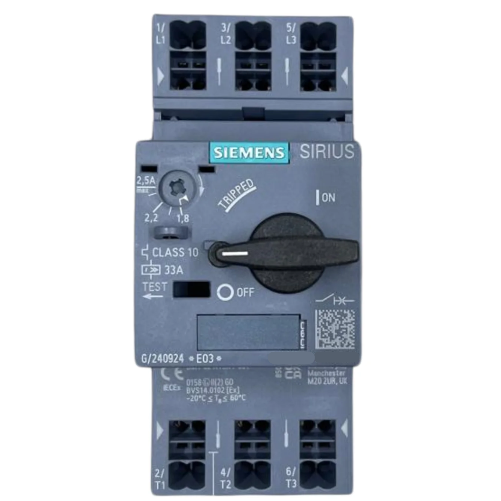 DISJUNTOR MOTOR 0,7/1A 690V 50/60HZ 3RV20110JA20 SIEMENS DISJUNTOR-MOTOR-0.7-1A-690V-50-60HZ-3RV20110JA20-2.png
