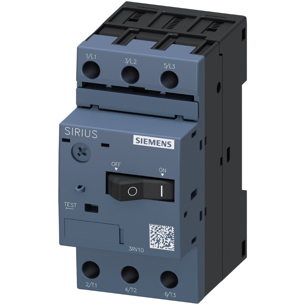 [Imagem DISJUNTOR MOTOR 7/10A 690V 50/60HZ 3RV10111JA10 SIEMENS]