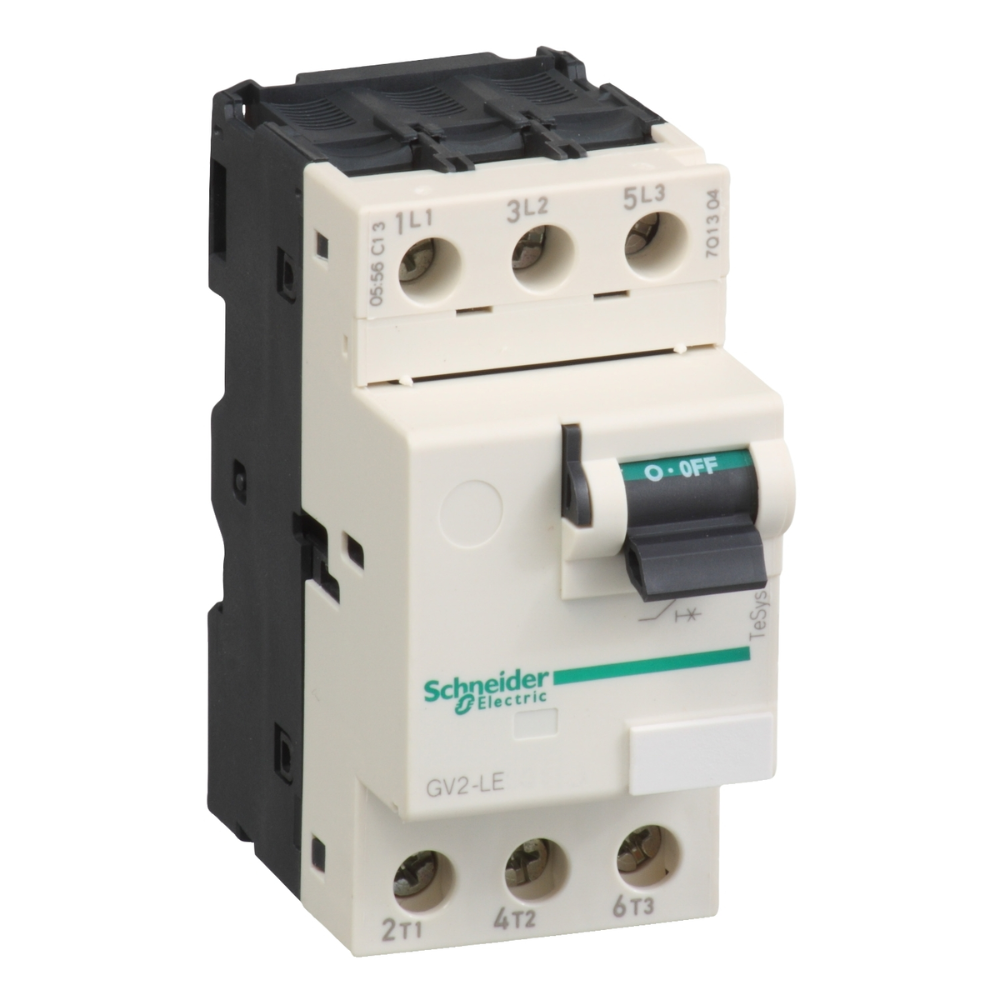 [Imagem DISJUNTOR MOTOR MAGNÉTICO 14A TESYS GV2 ALAVANCA BASCULANTE GV2LE16]
