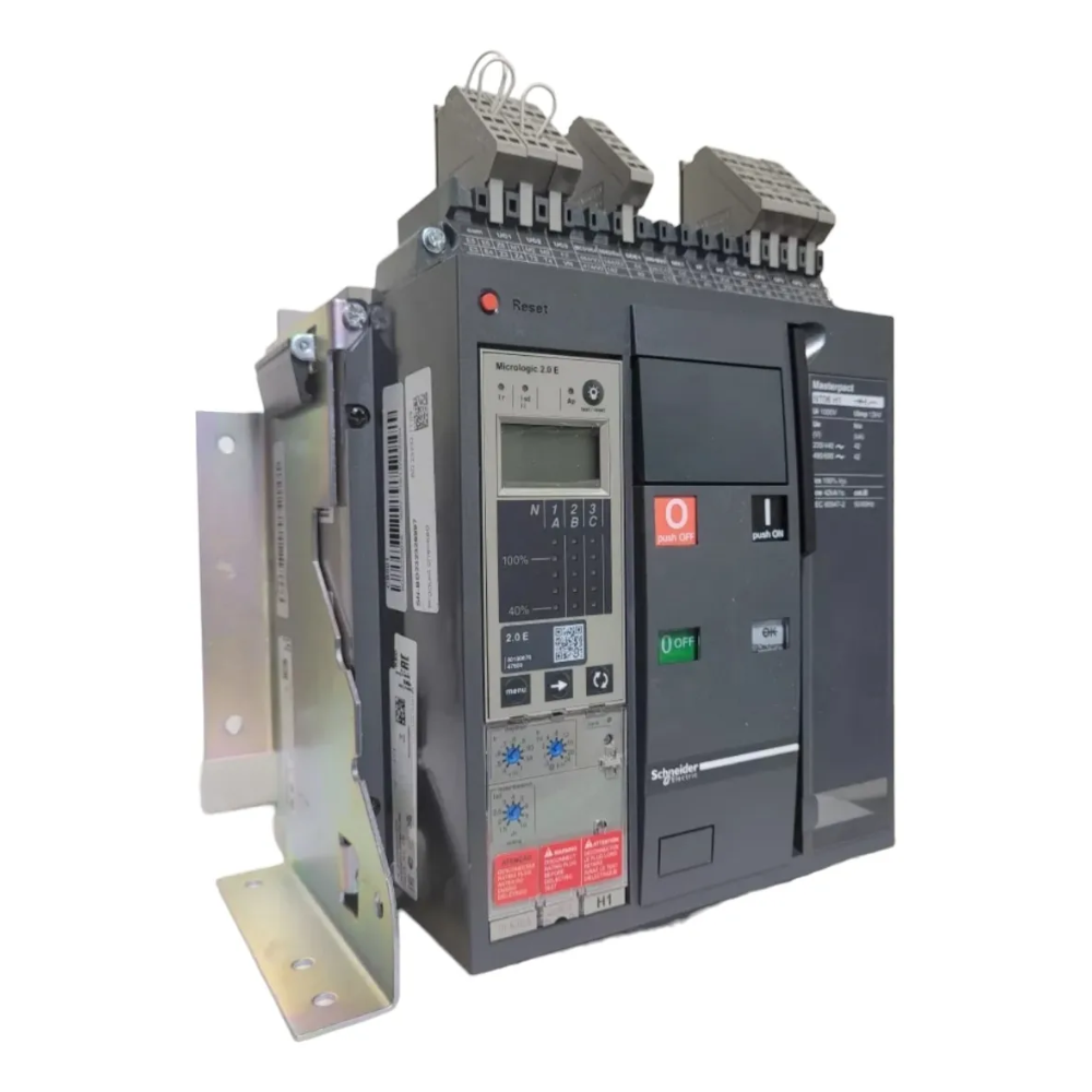 [Imagem do produto DISJUNTOR NT1250H1 MICROLOGIC6.0E FIX TRIPOLAR CB024 SCHNEIDER]