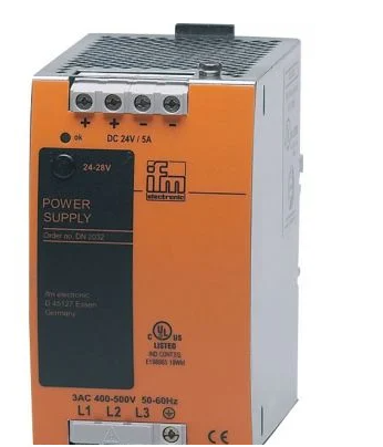 [Imagem FONTE ALIMENTACAO REGULADA TRIF E-415VCA S-24V 5A DN2032 IFM]