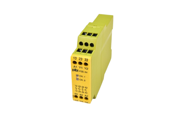[Imagem RELÉ DE SEGURANÇA 2,5KW 8A 24VDC PZEX424VDC4NO PILZ]