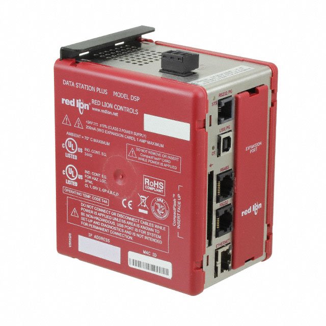 [Imagem do produto CONVERSÃO PROTOCOLO 2MB RJ45/ RS232C/ RS422/ RS485 USB 24VCC DSPSX000 RED LION]