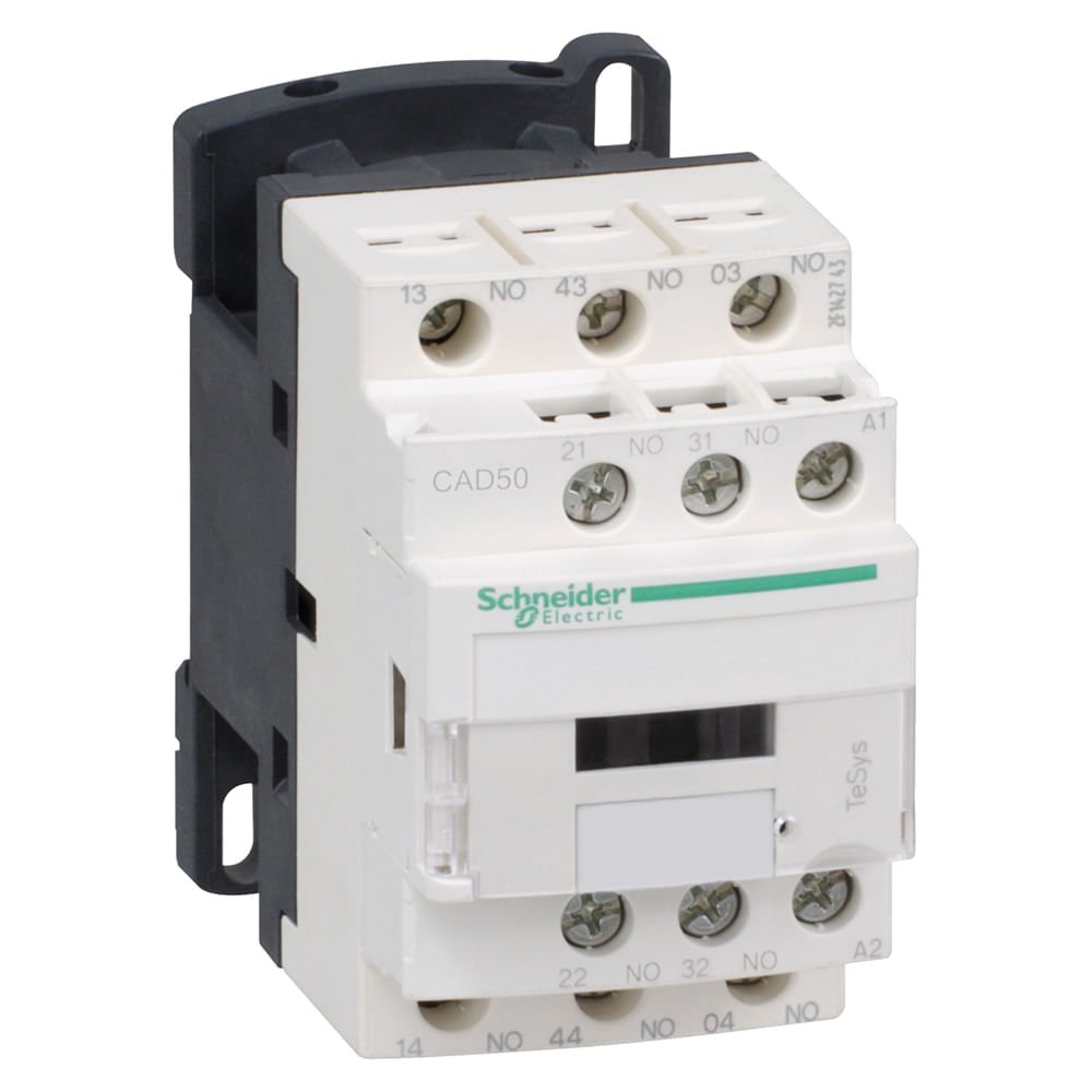 [Imagem CONTATOR AUXILIAR TESYS D 5NA 220VCA CAD50M7 SCHNEIDER]