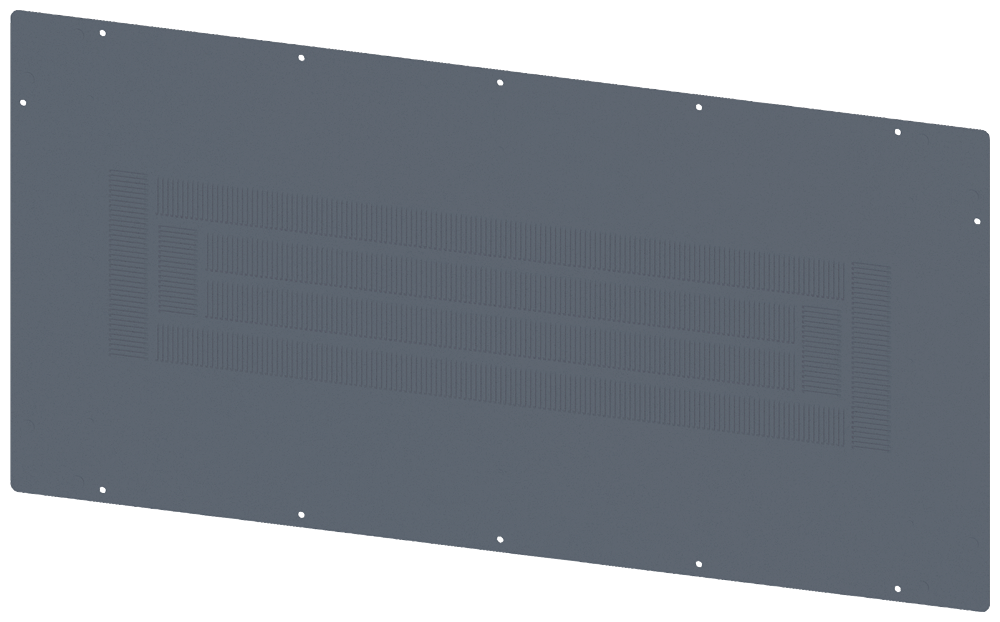 TETO COM ABERTURAS DE VENTILAÇÃO COM ABERTURAS DE VENTILAÇÃO IP40 8MF10052UD300A SIEMENS