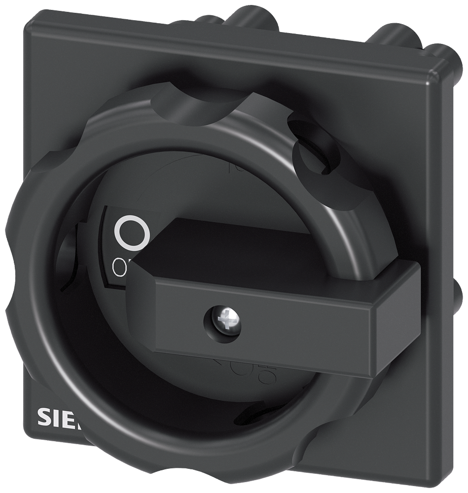 ACIONAMENTO ROTATIVO PRETO 66X66 MM FIXAÇÃO NO PISO FIXAÇÃO DE ORIFÍCIO CENT 3LD93444C SIEMENS