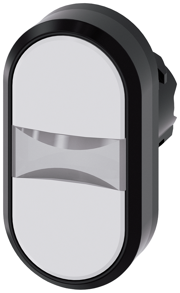 [Imagem do produto FRONT BOTAO DUPL PLAS ILU 22MM BR 3SU10013AB660AA0 SIEMENS]