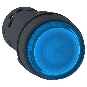 [Imagem BOTÃO 22MM PLÁSTICO  MONOBLOCO LUMINOSO A XB7NJ06G1 SCHNEIDER]