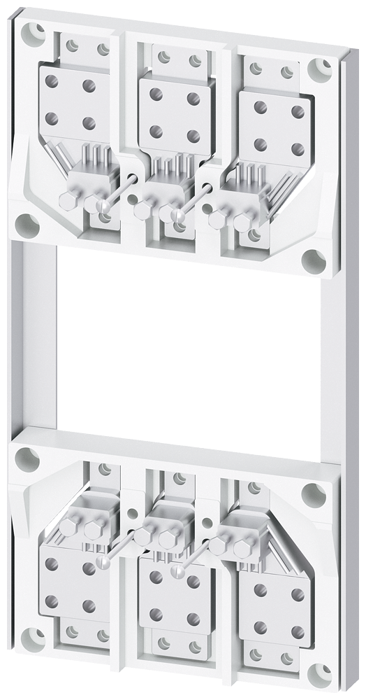 BASE DE MONTAGEM CONEXÃO FRONTAL PARA 3VA58/59 3VA68/69 3VA98730WM00 SIEMENS