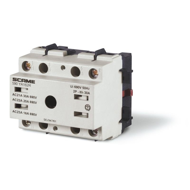 [Imagem do produto ISOLADORES DE AÇO 125A 3P+N DE EMERGÊNCIA 590.SEM12505 SCAME]