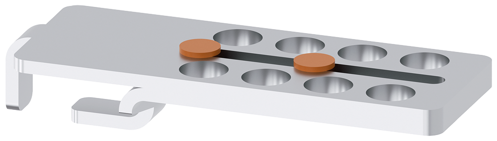 [Imagem do produto INTERRUPTOR DE BLOQUEIO POSIÇÃO PARA 8 CADEADOS 3SE50000AV081AA3 SIEMENS]