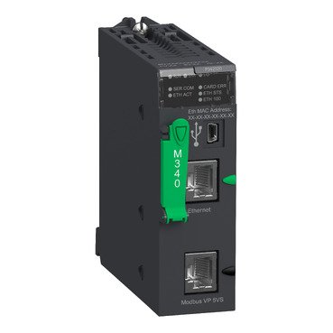 [Imagem do produto MÓDULO PROCESSADOR MODBUS/ETHERNET 10BASE-T/100BASE-TX IP20 BMXP342020 SCHNEIDER]