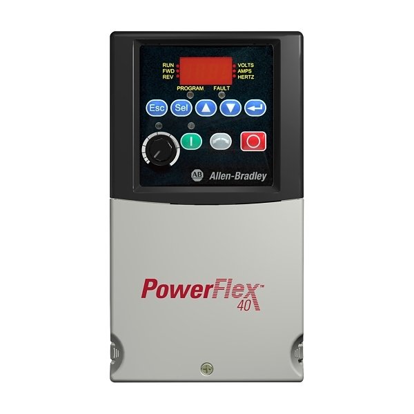 [Imagem do produto INVERSOR DE FREQUÊNCIA PF40 5,5KW 7,5HP 22BE9P9N104 ROCKWELL ALLEN BRADLEY]