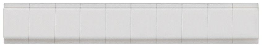 PLACA DE INDICAÇÃO INSCRIÇÃO PLANA L: 4,2 MM FIXAÇÃO POR CLIQUE BRANCO 1 8WH81211XA05 SIEMENS