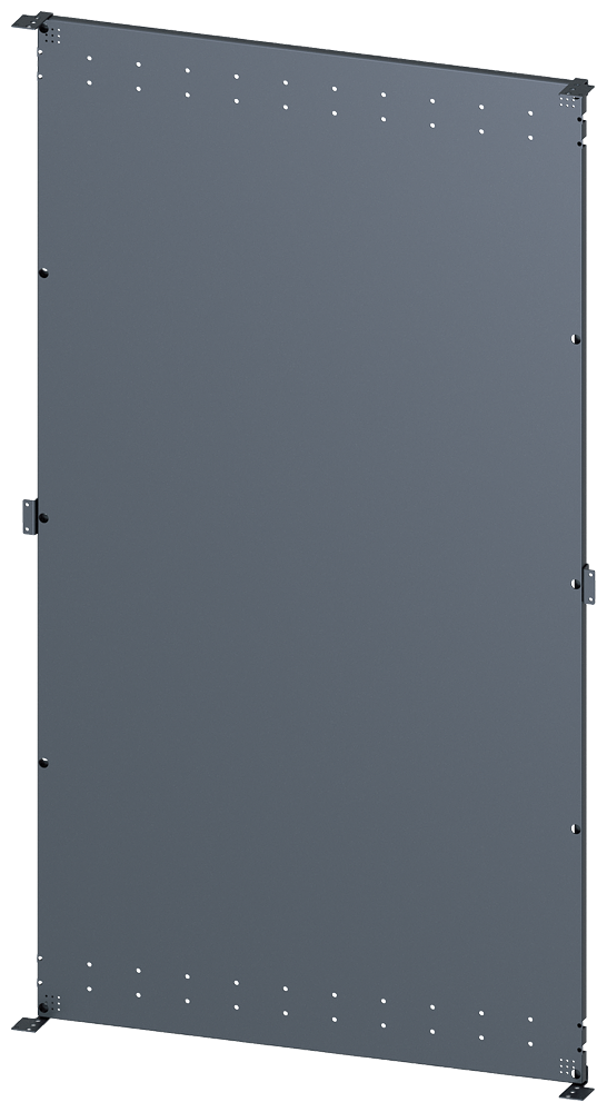 PLACA DE MONTAGEM PARA PAREDE TRASEIRA DO ARMÁRIO PERFURADA A: 22 8MF12202AL130 SIEMENS