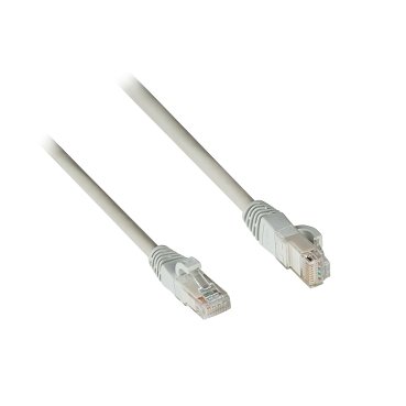 [Imagem do produto PCORD CAT6 CABO UTP RJ45/RJ45 1M CM CINZ ACTPC6UBCM10GY SCHNEIDER]