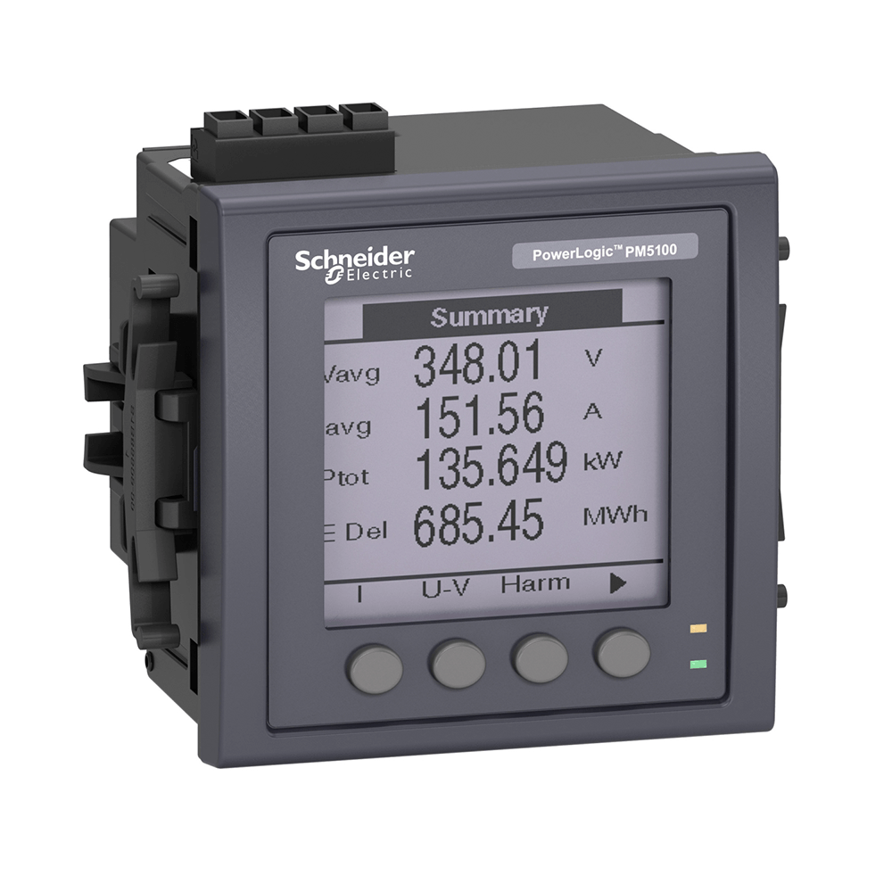 [Imagem MULTIMEDIDOR DIGITAL 90-450VCA 100-300VCC 50/60HZ METSEPM5110 SCHNEIDER]