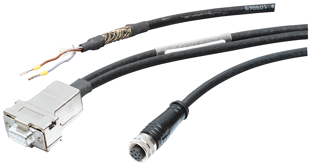 [Imagem CABOS PARA PLUGAR RS232 (CABO Y) CONFECCIONADO, ENTRE O LEITOR E PC (RS232), 5 M 6GT28914KH500AX0 SIEMENS]