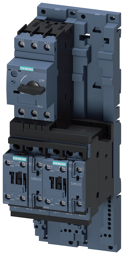 CHAVE DE PARTIDA MOTOR DE PARTIDA REVERSÍVEL S0 18-25 A AC 230 V/5 3RA22204DB270AP0 SIEMENS