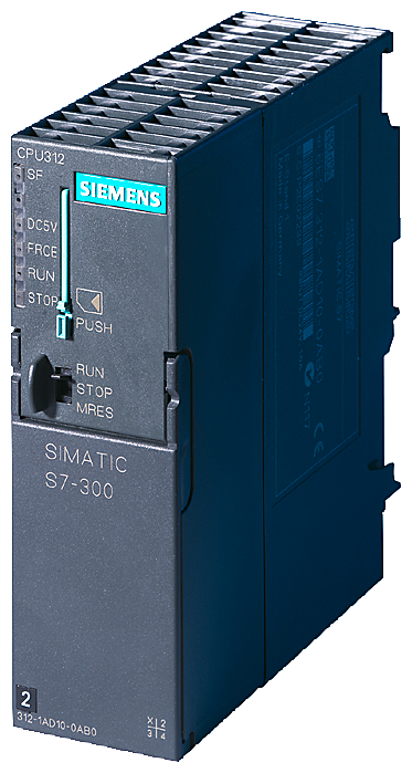 [Imagem do produto UNIDADE CENTRAL DE PROCESSAMENTO COM MPI 24VCC 32KB SIMATIC S7-300 6ES73121AE140AB0 SIEMENS]