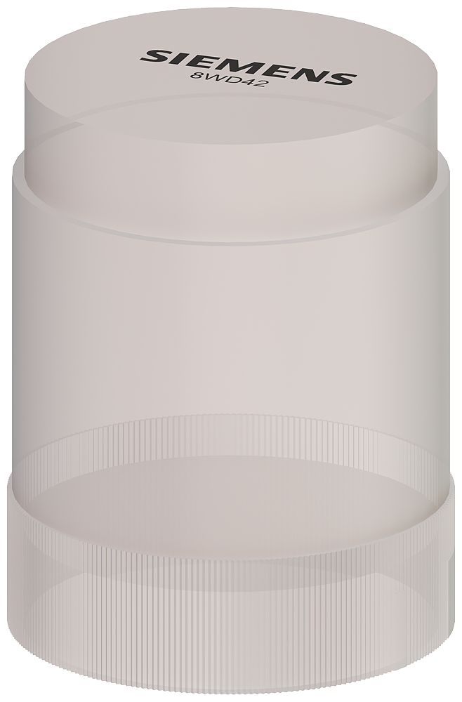 ELEMENTO DE LUZ PERMANENTE COM LED INTEGRADO CLARO 230 V CA DIÂMETRO 50 MM 8WD42505AE SIEMENS