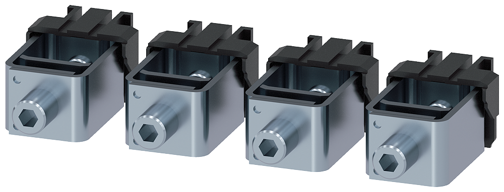 TERMINAL COM MOLDURA 4 PÇ. ACESSÓRIOS PARA: 3VM12 3VM92540JA12 SIEMENS