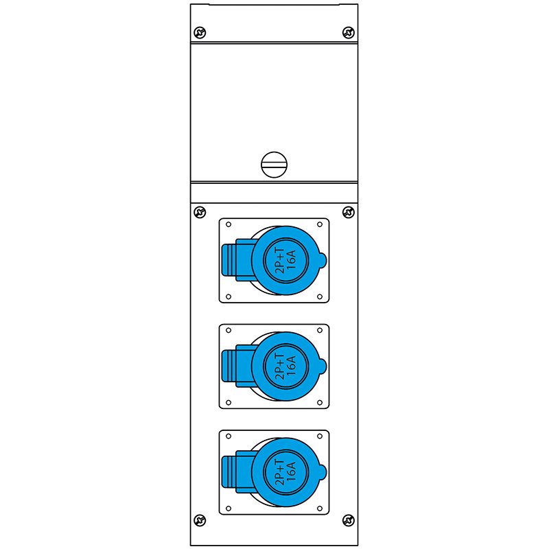 [Imagem PAINEL DE DISTRIBUIÇÃO 3 630.3000-062 SCAME]