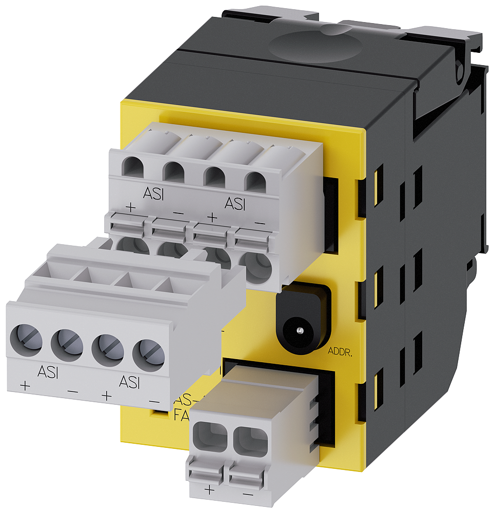 [Imagem do produto MÓDULO ASISAFE PARA BOTÃO EMERGÊNCIA 3SU14001EC102AA0 SIEMENS]
